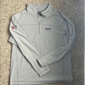 Patagonia Gray Fleece 1/4 Zip